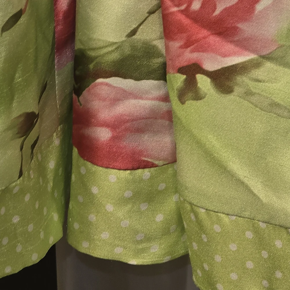 Bonnie Jean Green‎ Floral Party Dress Girls Size 16